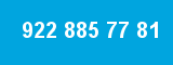 922 885 77 81 922 885 77 81